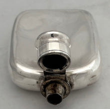 Northern Bengal Mounted Rifles, British Indian Army, Silver Hip Flask. Cooke & Kelvey, Calcutta, circa 1889. 6 troy ounces.