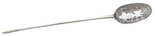 Mid 18th Century Silver Rat-Tail Mote Spoon.