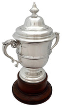 Victorian Silver Cup & Cover. London 1900 Edward Barnard & Sons Ltd. 33.4 troy ounces.