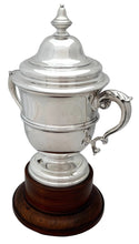 Victorian Silver Cup & Cover. London 1900 Edward Barnard & Sons Ltd. 33.4 troy ounces.