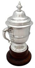 Victorian Silver Cup & Cover. London 1900 Edward Barnard & Sons Ltd. 33.4 troy ounces.