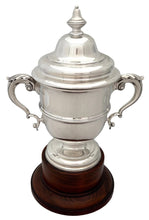Victorian Silver Cup & Cover. London 1900 Edward Barnard & Sons Ltd. 33.4 troy ounces.