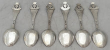 HMS Renown, Six Silver Teaspoons Commemorating Her 1923-1926 Refit. Birmingham 1926, 2.2 troy ounces.