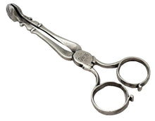George II Pair of Silver Tea Tongs. London circa 1740, Jeremiah Lee.