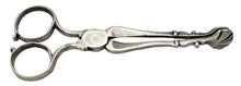George II Pair of Silver Tea Tongs. London circa 1740, Jeremiah Lee.