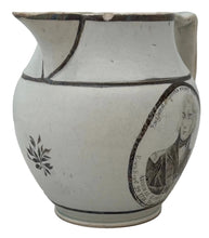 Vice Admiral Horatio Nelson, 1st Viscount Nelson, Pearlware Portrait Jug, circa 1805.