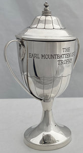 Elizabeth II Silver Cup & Cover, 'The Earl Mountbatten of Burma Trophy'. London 1995 Paul Eaton. 4.9 troy ounces.