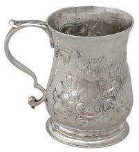 George II Silver Christening Mug. London 1754 William Grundy. 2.6 troy ounces.