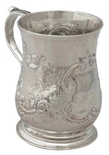 George II Silver Christening Mug. London 1754 William Grundy. 2.6 troy ounces.