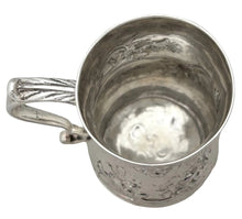 George II Silver Christening Mug. London 1754 William Grundy. 2.6 troy ounces.