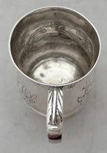 George II Silver Christening Mug. London 1754 William Grundy. 2.6 troy ounces.