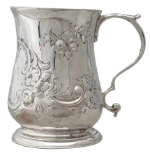 George II Silver Christening Mug. London 1754 William Grundy. 2.6 troy ounces.