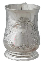 George II Silver Christening Mug. London 1754 William Grundy. 2.6 troy ounces.
