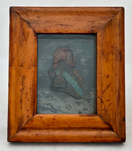 Admiral John Jervis, 1st Earl of St Vincent, Polychrome Wax Relief Portrait Profile.