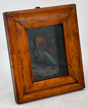 Admiral John Jervis, 1st Earl of St Vincent, Polychrome Wax Relief Portrait Profile.
