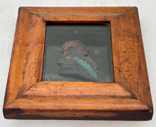 Admiral John Jervis, 1st Earl of St Vincent, Polychrome Wax Relief Portrait Profile.