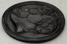 Napoleon Bonaparte & Marie Louise, Duchess of Parma, Portrait Profile Plaque. After Andrieu.