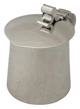 Edwardian Arts & Crafts Silver Lidded Tankard. Sheffield 1909 Thomas Bradbury & Sons Ltd. 12.7 troy ounces.