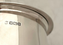 Edwardian Arts & Crafts Silver Lidded Tankard. Sheffield 1909 Thomas Bradbury & Sons Ltd. 12.7 troy ounces.