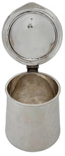Edwardian Arts & Crafts Silver Lidded Tankard. Sheffield 1909 Thomas Bradbury & Sons Ltd. 12.7 troy ounces.