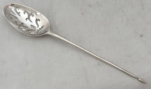 Mid 18th Century Silver Mote Spoon.