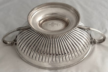 Georgian Style Silver Plated Soup Tureen & Cover. Walker & Hall, Sheffield.