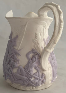 Sir Sidney Smith & The 1799 Siege of Acre Relief Moulded Jug. Samuel Alcock & Co.