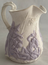 Sir Sidney Smith & The 1799 Siege of Acre Relief Moulded Jug. Samuel Alcock & Co.