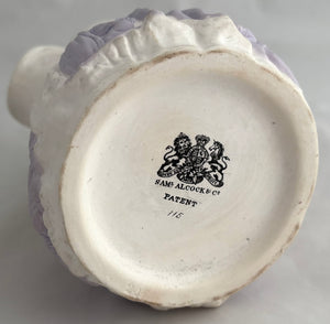 Sir Sidney Smith & The 1799 Siege of Acre Relief Moulded Jug. Samuel Alcock & Co.