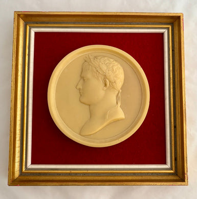 Napoleon Bonaparte, Portrait Profile Plaque, After Andrieu.