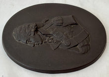 Vice Admiral Horatio Nelson, 1st Viscount Nelson, Black Basalt Portrait Profile Plaque.