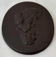 Vice Admiral Horatio Nelson, 1st Viscount Nelson, Black Basalt Portrait Profile Plaque.