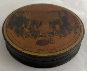 Vive La Charte! French Revolutionary Snuff Box, Circa 1815.