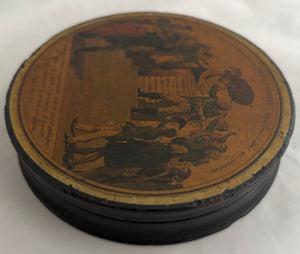 Vive La Charte! French Revolutionary Snuff Box, Circa 1815.