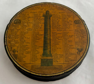 Vive La Charte! French Revolutionary Snuff Box, Circa 1815.