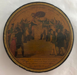 Vive La Charte! French Revolutionary Snuff Box, Circa 1815.