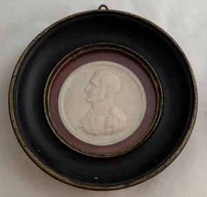 The Duke of Wellington Portrait Profile Medallion Roundel. After Allen & Moore.