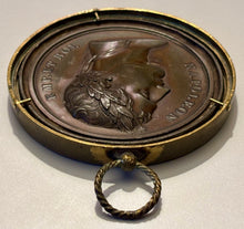 Napoleon Emperor et Roi Portrait Profile Roundel, after Andrieu.