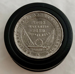 The Death of the Duke of Wellington Medal Snuff Box. After Allen & Moore.