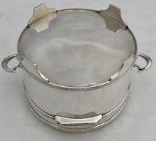 George V Silver Biscuit Box. London 1914 Asprey & Co. Ltd. 20 troy ounces.