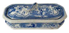 Napoleon Bonaparte Pearlware Razor Box, William Smith & Co. Circa 1840.