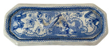 Napoleon Bonaparte Pearlware Razor Box, William Smith & Co. Circa 1840.