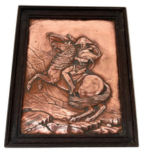 Napoleon Bonaparte Passe Le Grand Saint-Bernard: Relief Plaque, After Jacques-Louis David.