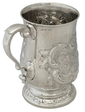 Victorian Silver Plated Tankard, circa 1880.