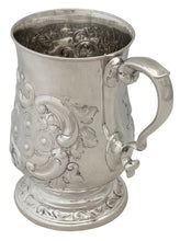Victorian Silver Plated Tankard, circa 1880.