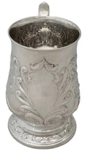 Victorian Silver Plated Tankard, circa 1880.