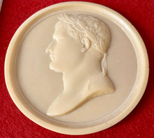 Napoleon Bonaparte, Portrait Profile Plaque, After Andrieu.