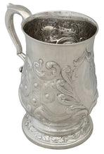 Victorian Silver Plated Tankard, circa 1880.