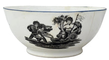 The Treaty of Paris and Peace of 1814, Pearlware Bowl. Staffordshire, circa 1814.