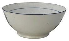 The Treaty of Paris and Peace of 1814, Pearlware Bowl. Staffordshire, circa 1814.